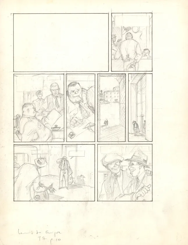 Sketch, Louis la Guigne, Les vagabonds (T.7), Jean-Paul Dethorey