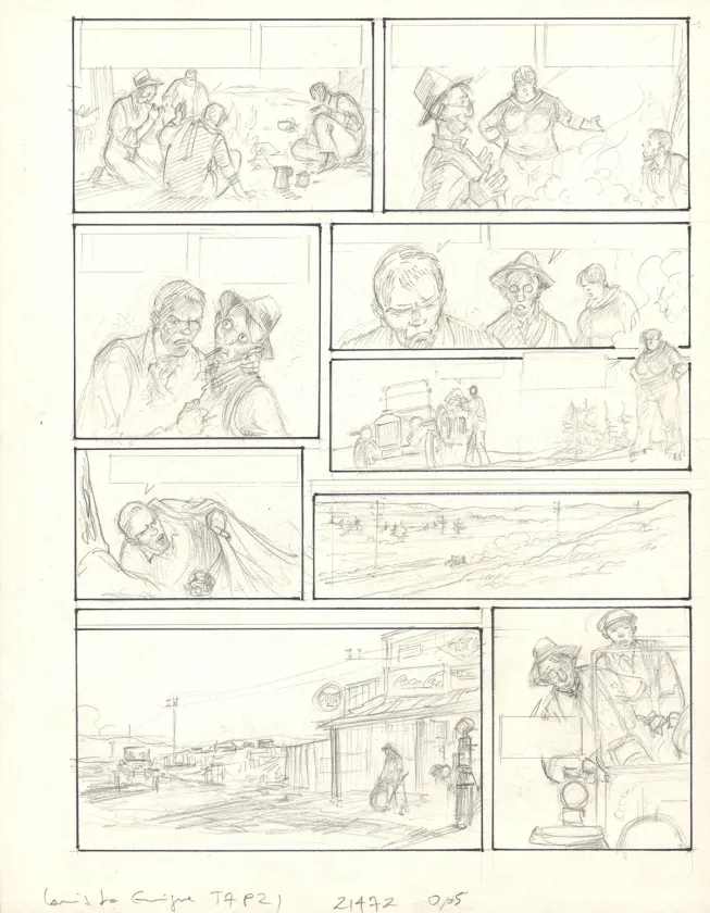 Sketch, Louis la Guigne, Les vagabonds (T.7), Jean-Paul Dethorey