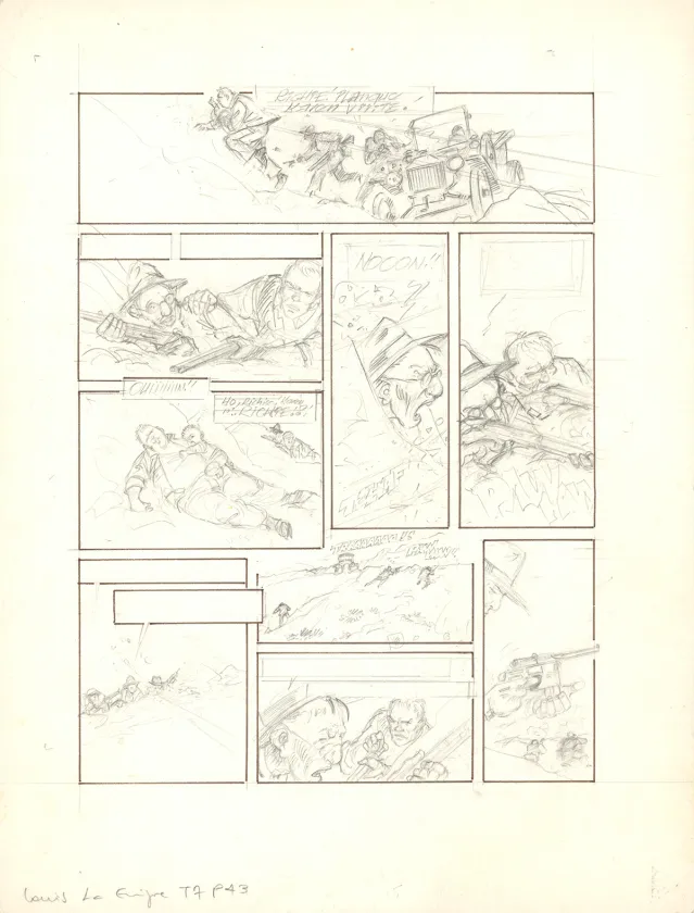 Crayonné, Louis la Guigne, Les vagabonds (T.7), Jean-Paul Dethorey
