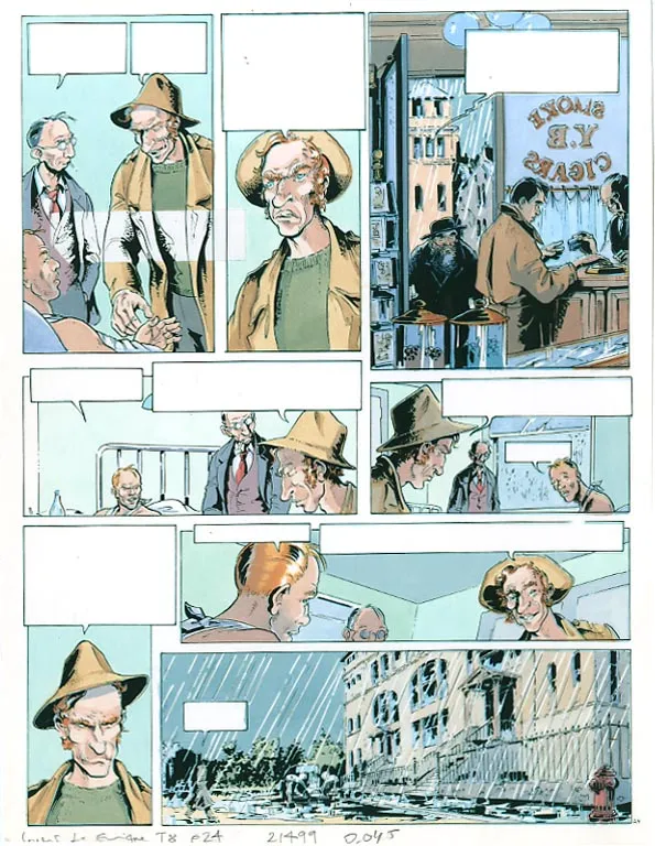 Color layout, Louis la Guigne, Fureur (T.8), Jean-Paul Dethorey
