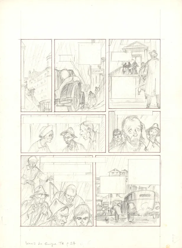 Crayonné, Louis la Guigne, Fureur (T.8), Jean-Paul Dethorey