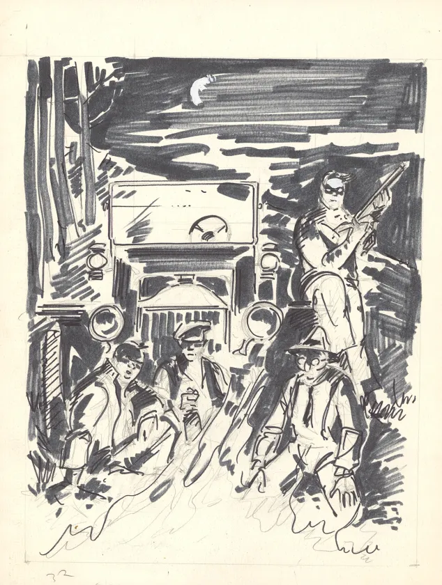 Cover project, Louis la Guigne, Les vagabonds (T.7), Jean-Paul Dethorey
