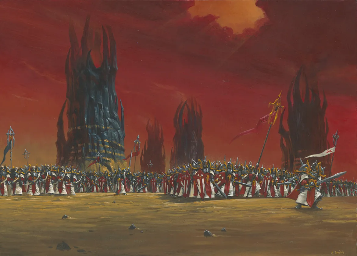 Colored illustration, Chronopia , Adrian Smith