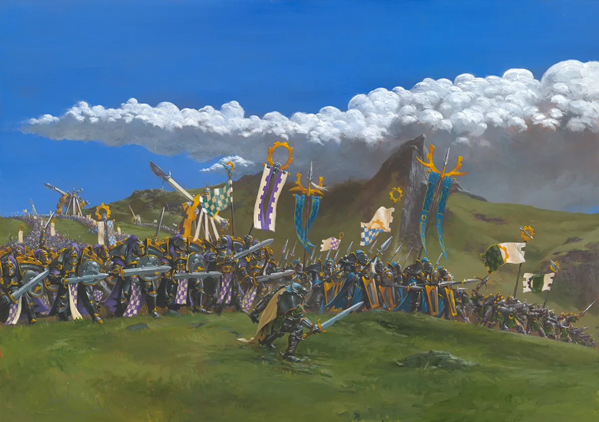 Colored illustration, Chronopia , Adrian Smith