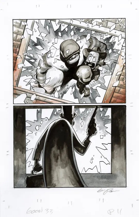 Planche couleur, The Goon, # 33 (T.33), Eric Powell