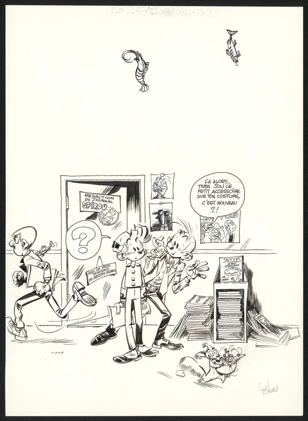 Cover, Spirou et Fantasio,  Yoann