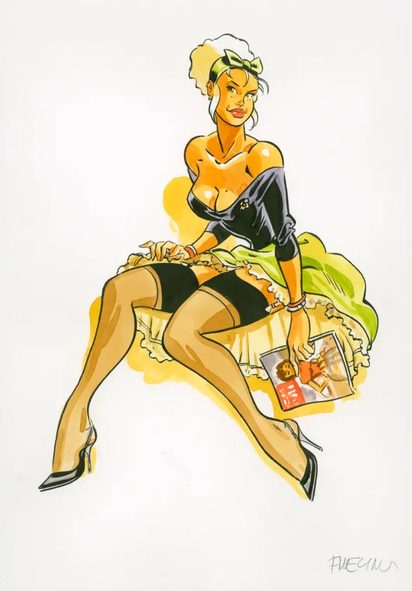 Illustration couleur, Félix Meynet