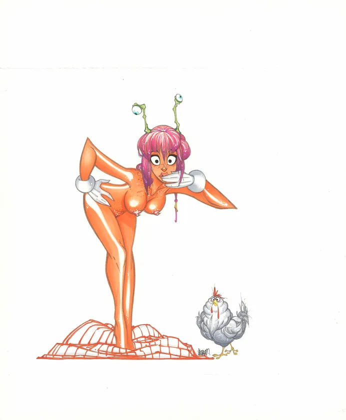 Illustration couleur, Francisco Herrera