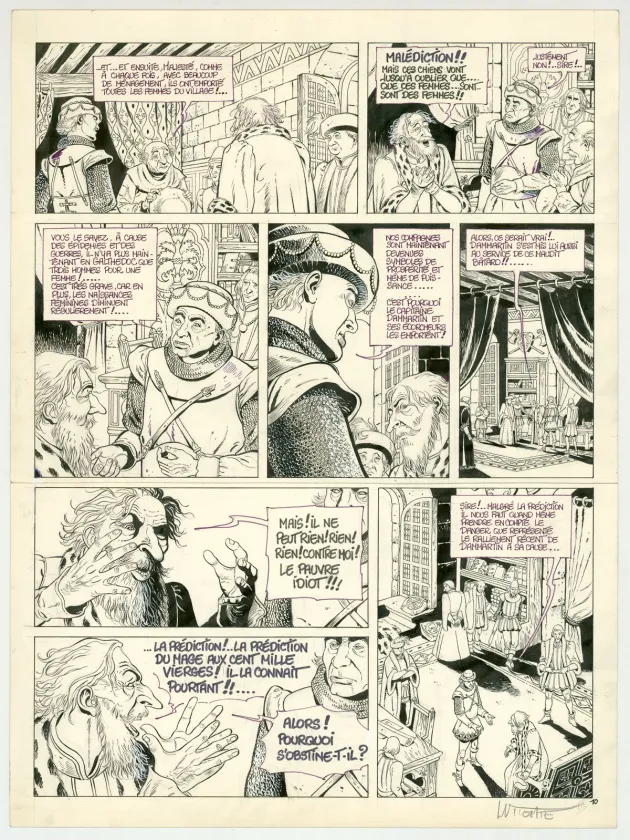Planche noir et blanc, Balade au bout du monde, Le Bâtard (T.3), Laurent Vicomte