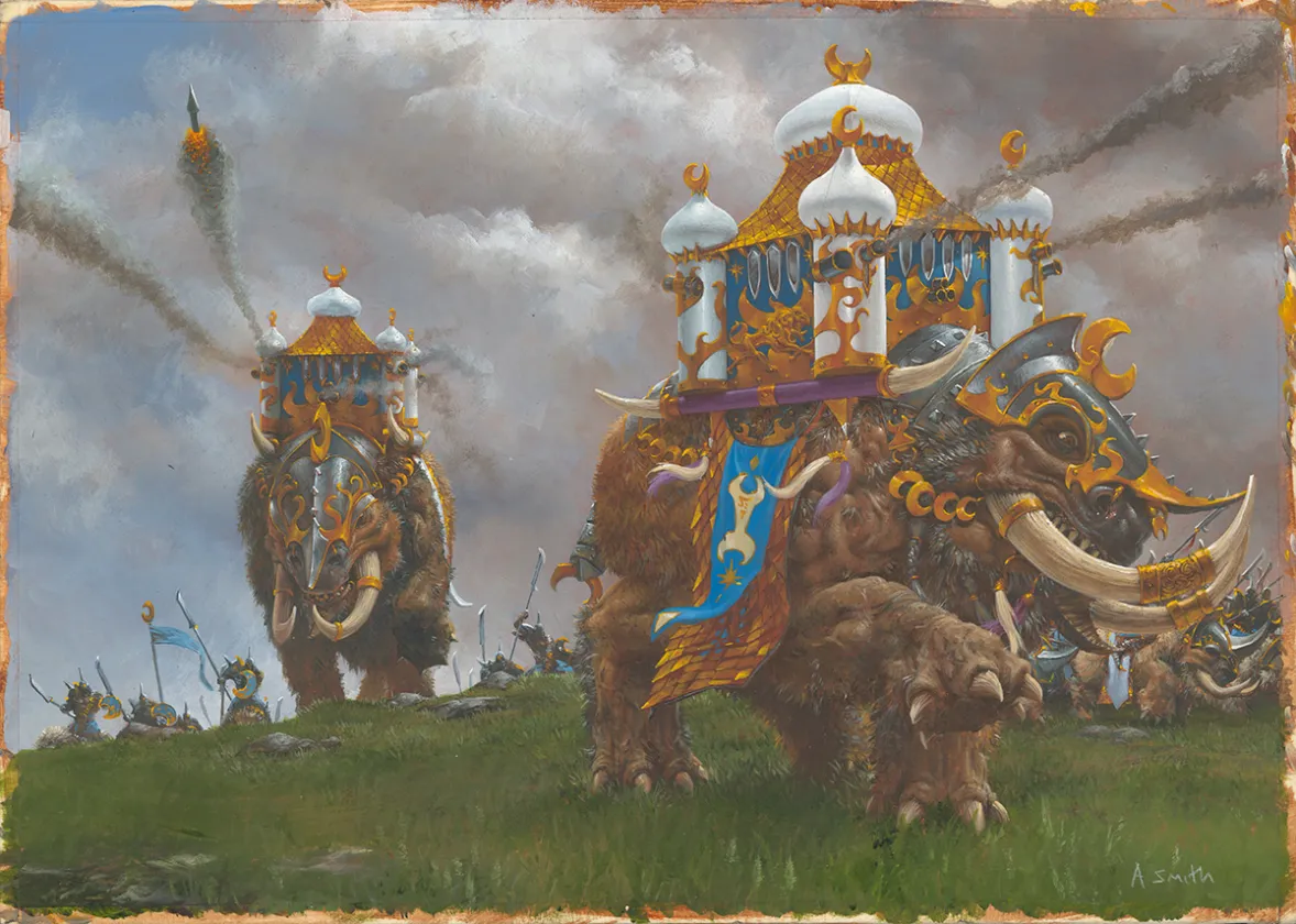 Illustration couleur, Adrian Smith