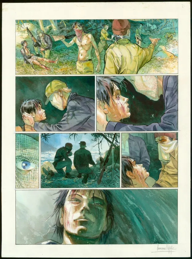 Planche couleur, Muchacho, Tome 2 (T.2), Emmanuel Lepage