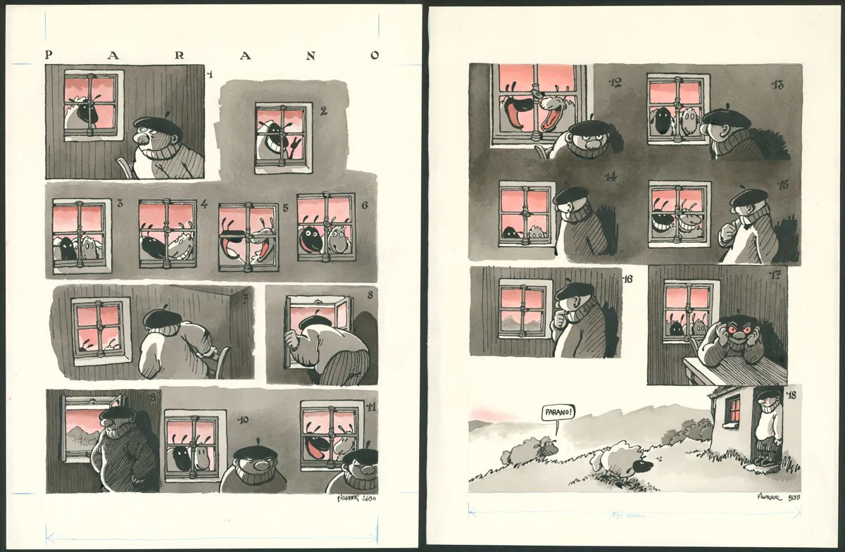 Planche couleur, Le Génie des alpages ,  F'murr