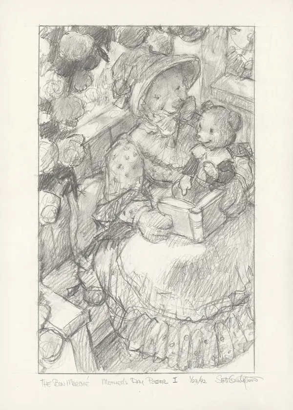 Sketch, Scott Gustafson
