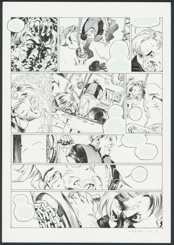 Planche noir et blanc, Millenium, Josep Homs
