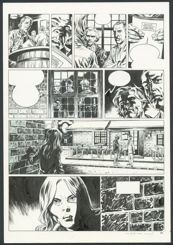 Planche noir et blanc, Millenium, Josep Homs
