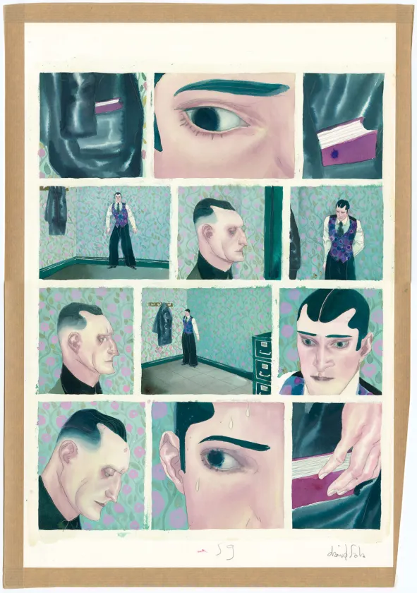 Planche couleur, Le Joueur d'échecs, David Sala