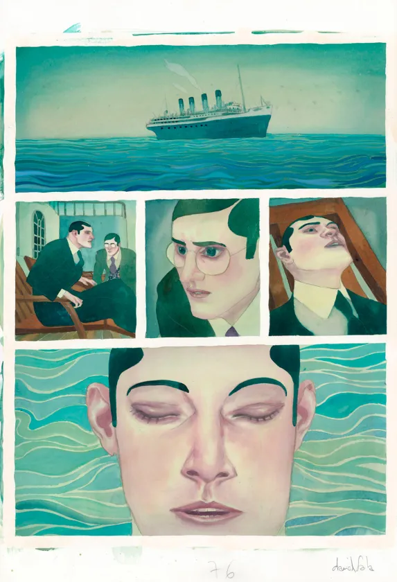 Planche couleur, Le Joueur d'échecs, David Sala
