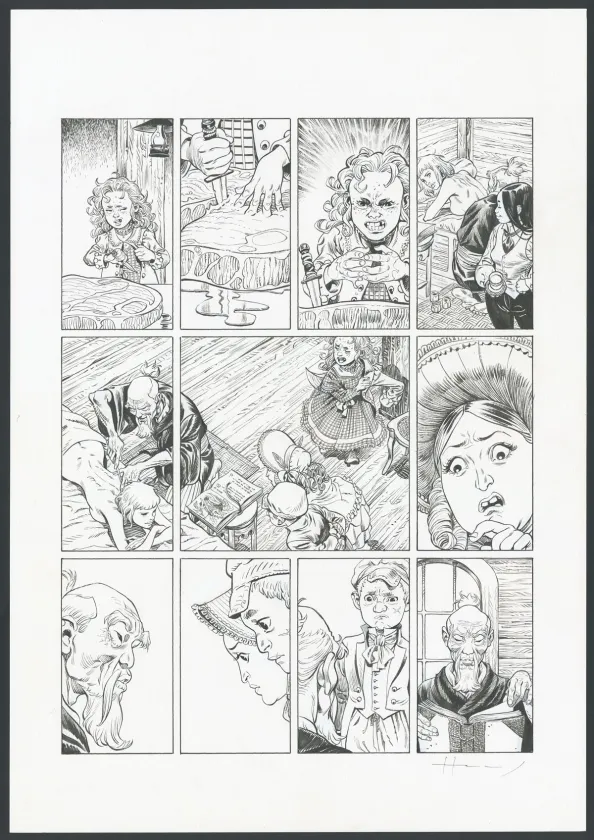 Planche noir et blanc, Shi, Revenge ! (T.3), Josep Homs