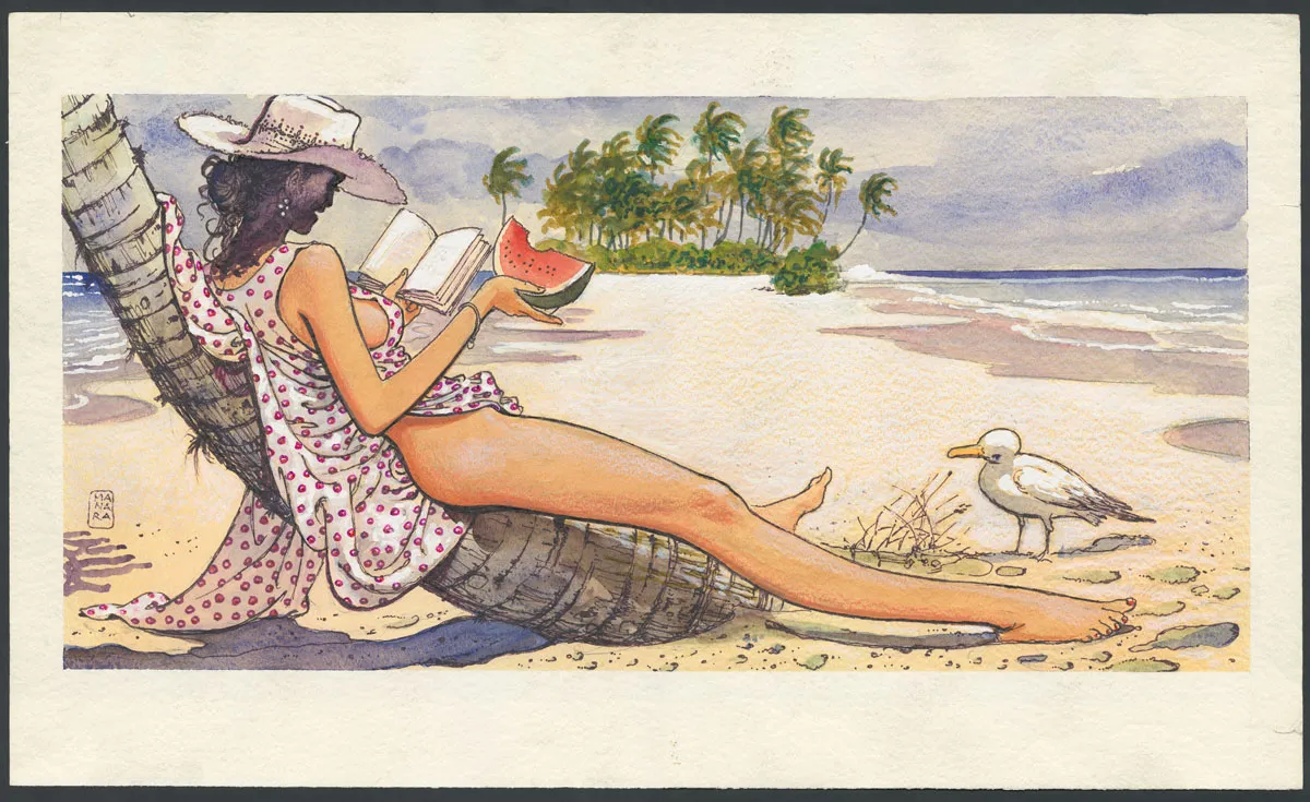 Illustration couleur, Milo Manara
