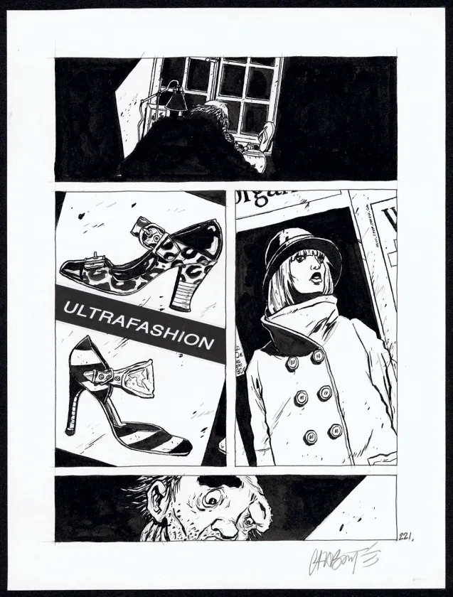 Planche noir et blanc, Tout seul, Christophe Chabouté