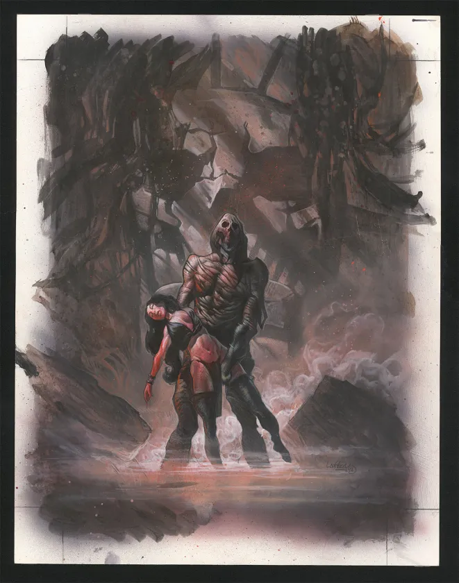 Cover, Le Serment de l'Ambre, Portendick (T.2), Mathieu Lauffray