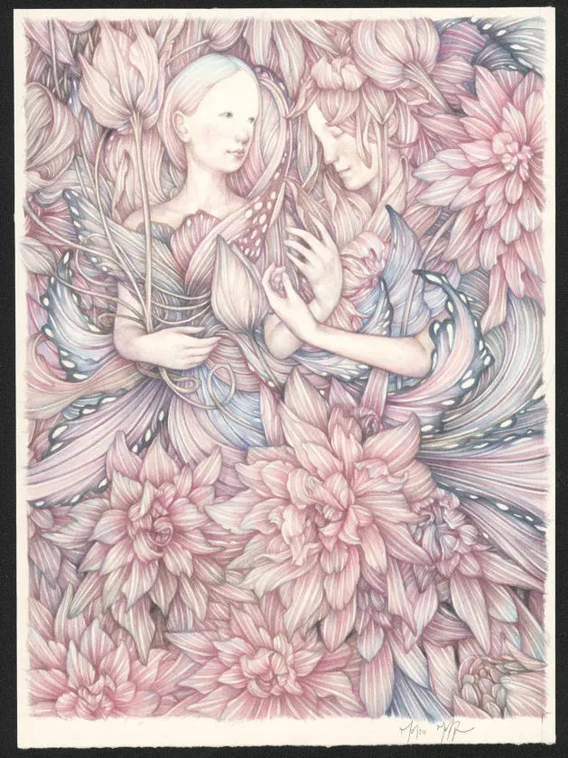 Colored illustration, POUCETTE, Marco Mazzoni
