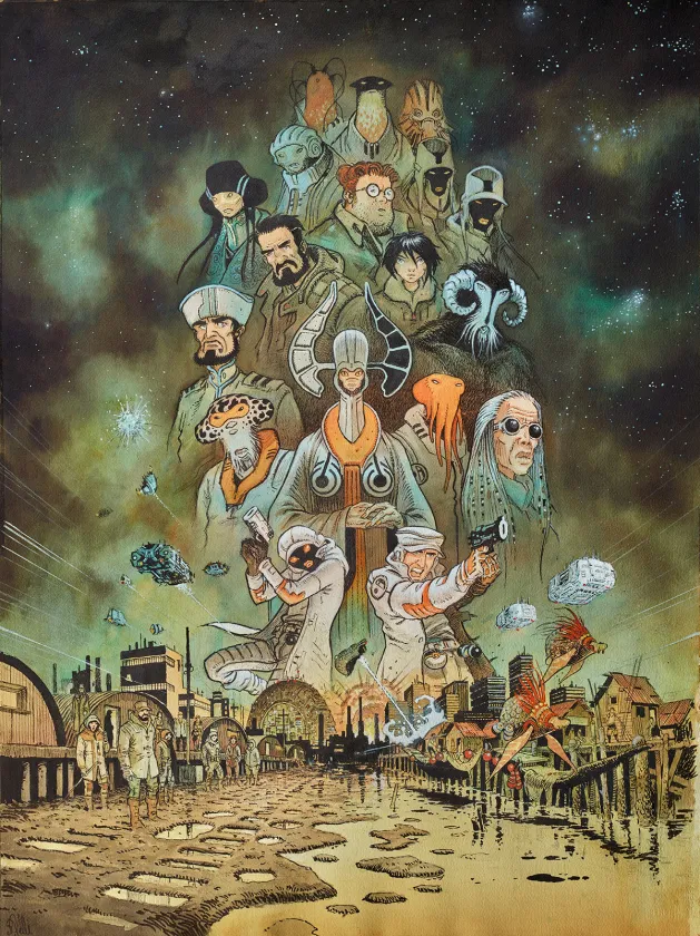 Couverture, Orbital, Première Époque, Serge Pellé