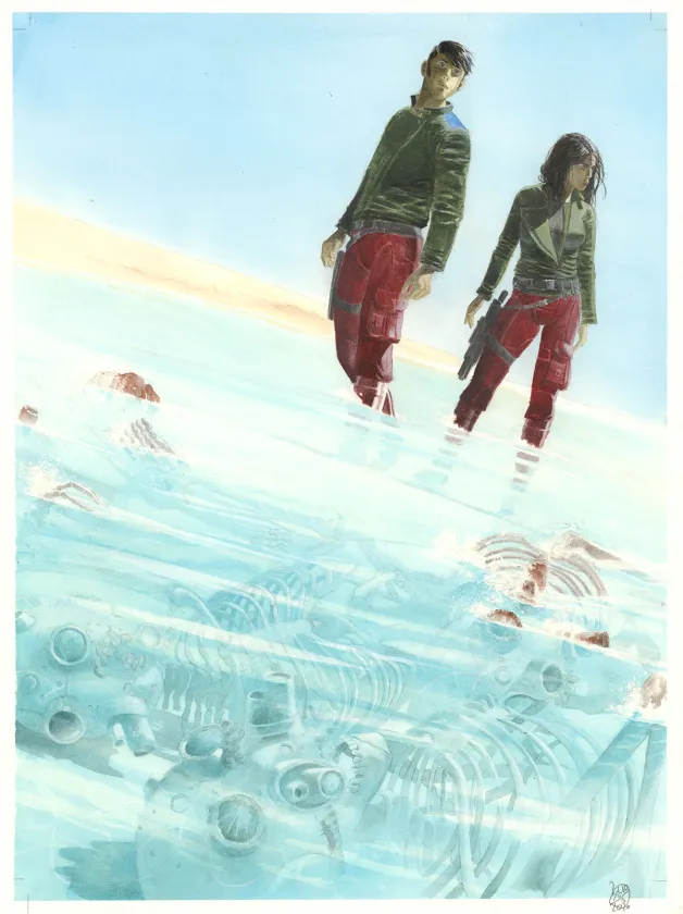 Couverture, TERRE, Le Vieux Monde (T.1), Christophe Dubois
