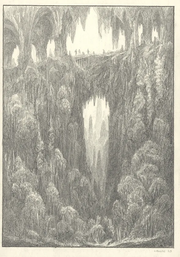 Black and white illustration, Les Carnets Lovecraft, Les Rats dans les murs, Armel Gaulme
