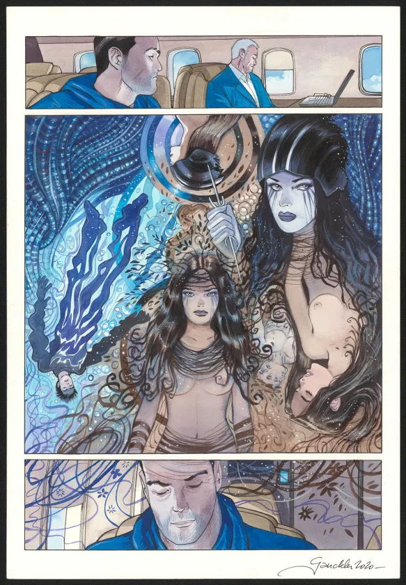 Planche couleur, Kebek, Adamante (T.2), Philippe Gauckler