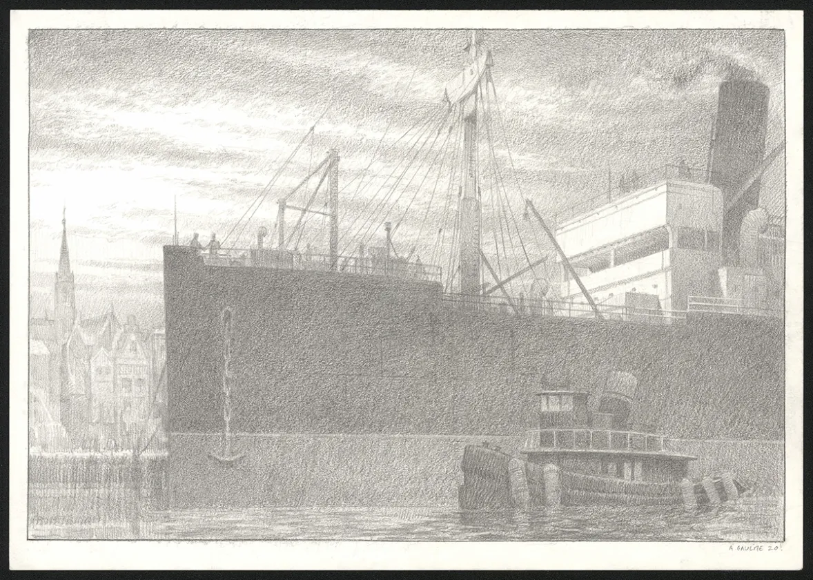 Black and white illustration, Les Carnets Lovecraft, Le Molosse, Armel Gaulme