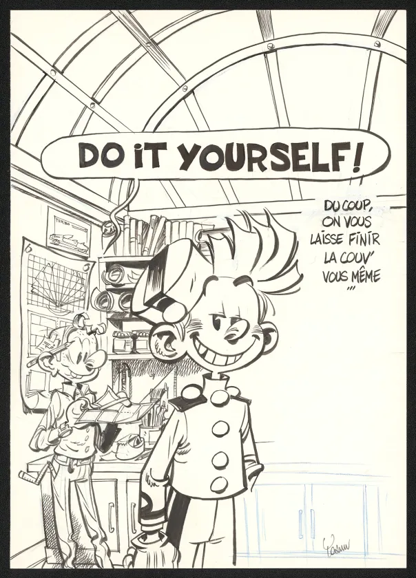 Cover, Spirou et Fantasio,  Yoann