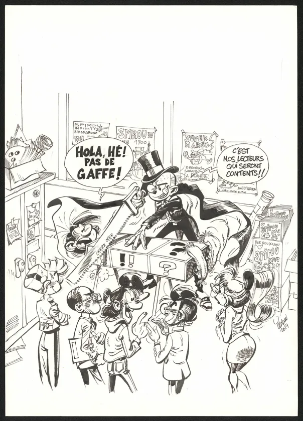 Cover, Spirou et Fantasio,  Yoann