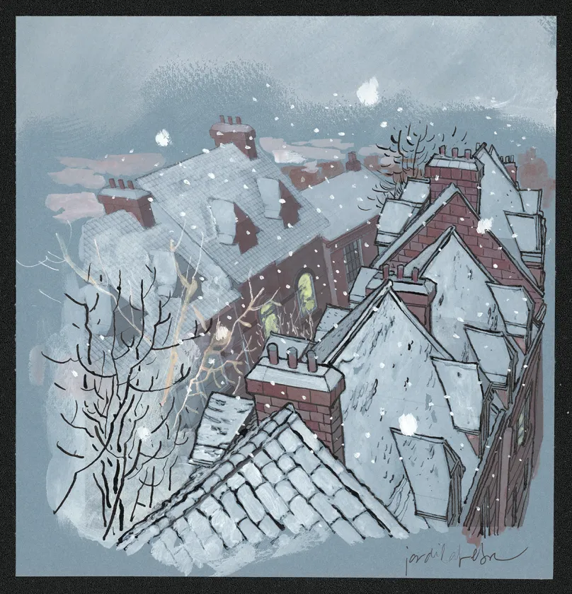 Colored illustration, Les Beaux étés, La Fugue (T.5), Jordi Lafebre