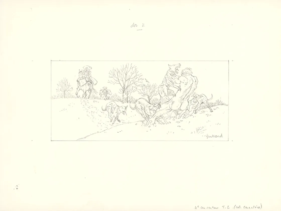 Crayonné, Les 7 Vies de l'Épervier, Le Temps des chiens (T.2), André Juillard