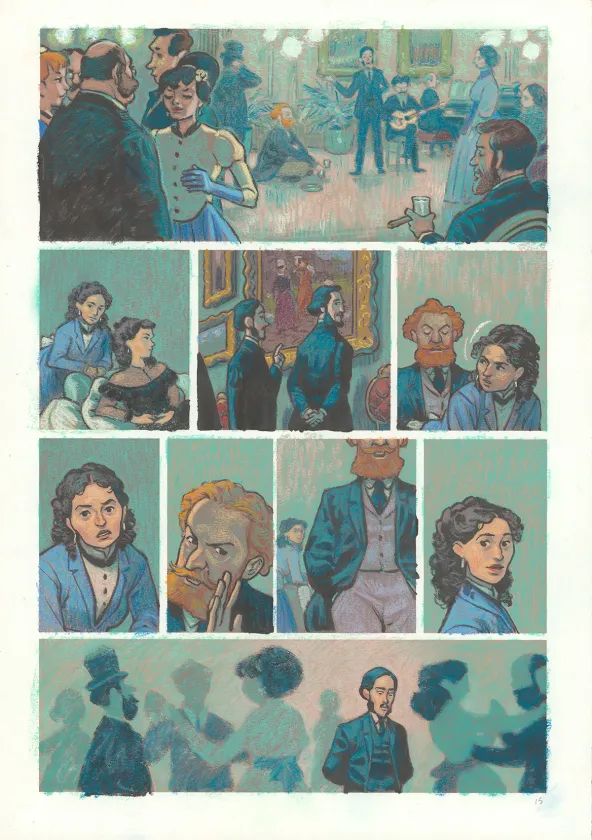 Planche couleur, Degas, La Danse de la Solitude,  Efa
