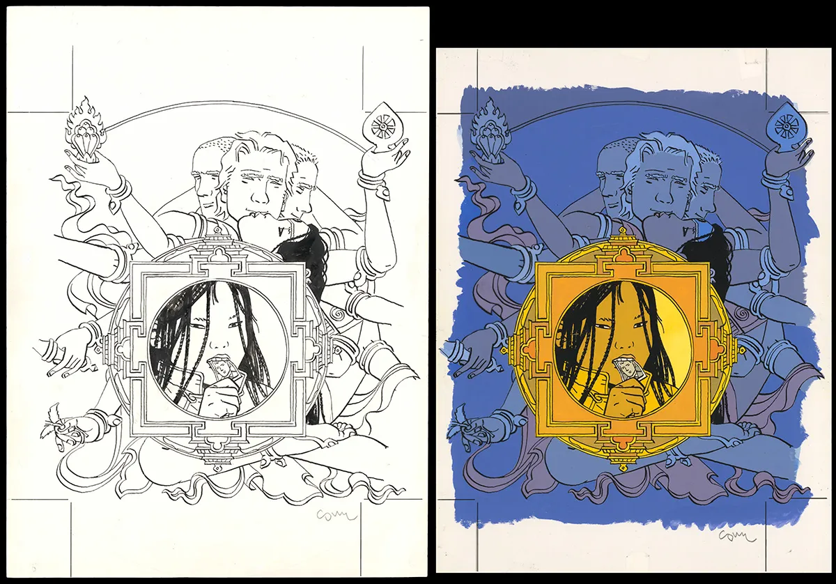 Couverture, Le Bouddha d'Azur, Intégrale,  Cosey