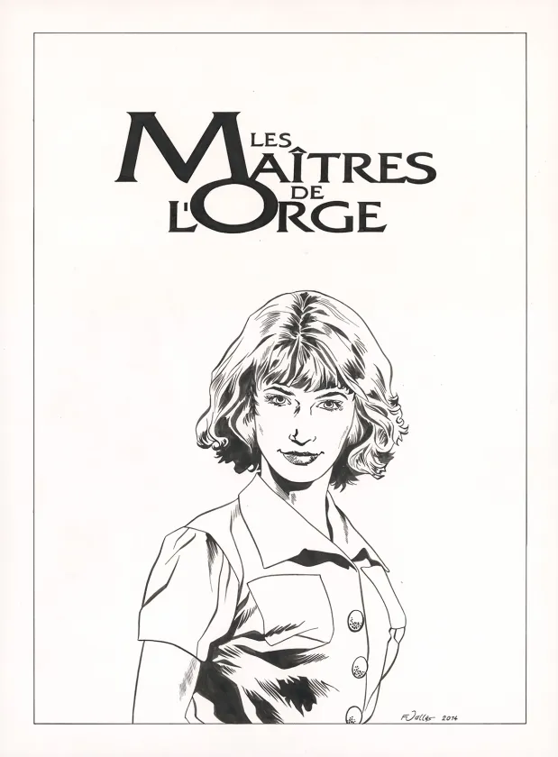 Couverture, Les Maîtres de l'orge, Julienne, 1950 (T.5), Francis Vallès