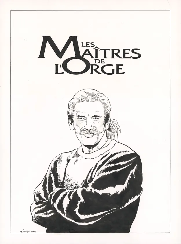 Couverture, Les Maîtres de l'orge, Frank, 1997 (T.7), Francis Vallès