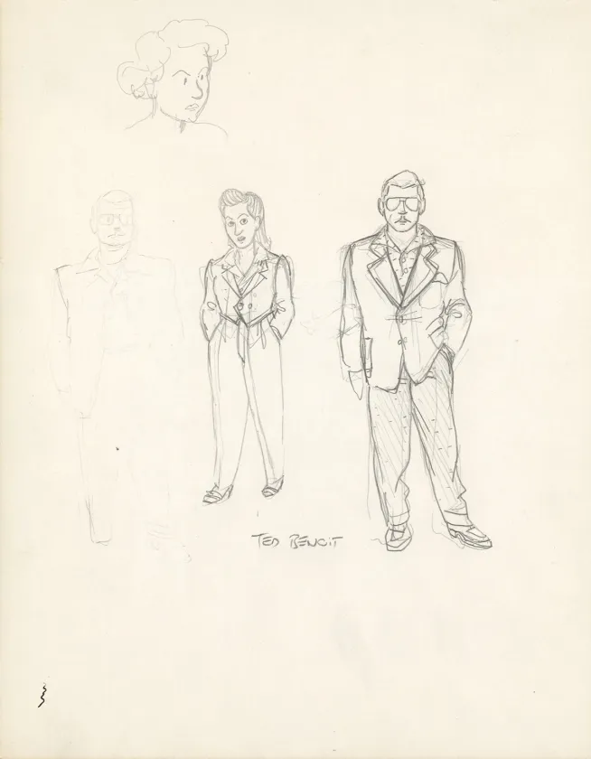 Sketch, Ray Banana, Ted Benoit