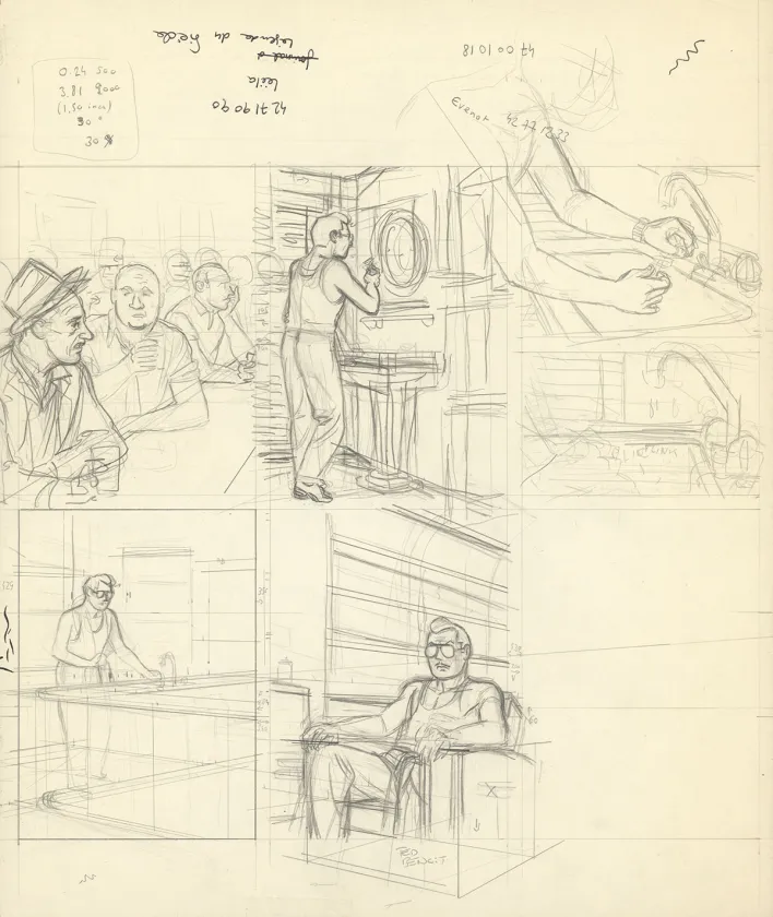 Sketch, Ray Banana, Ted Benoit
