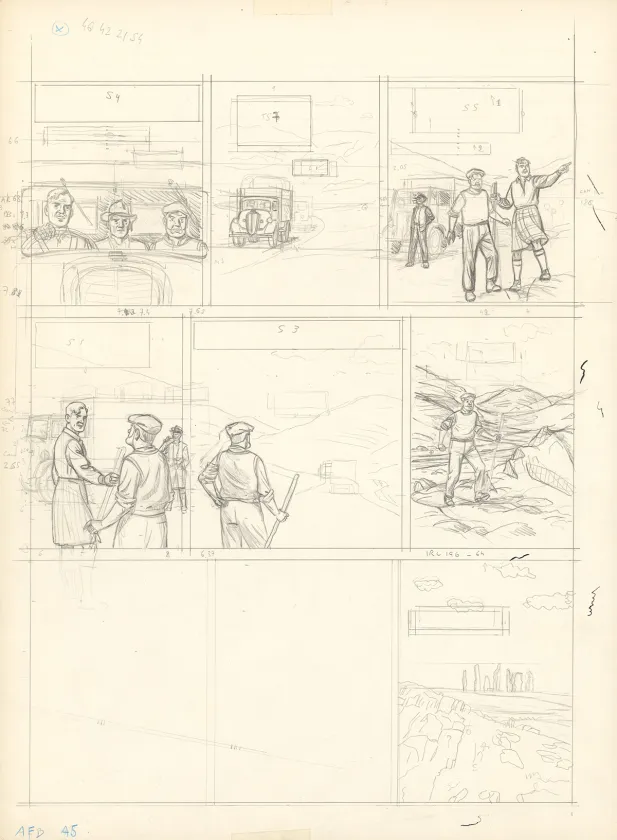 Sketch, Blake et Mortimer, L'Affaire Francis Blake (T.13), Ted Benoit