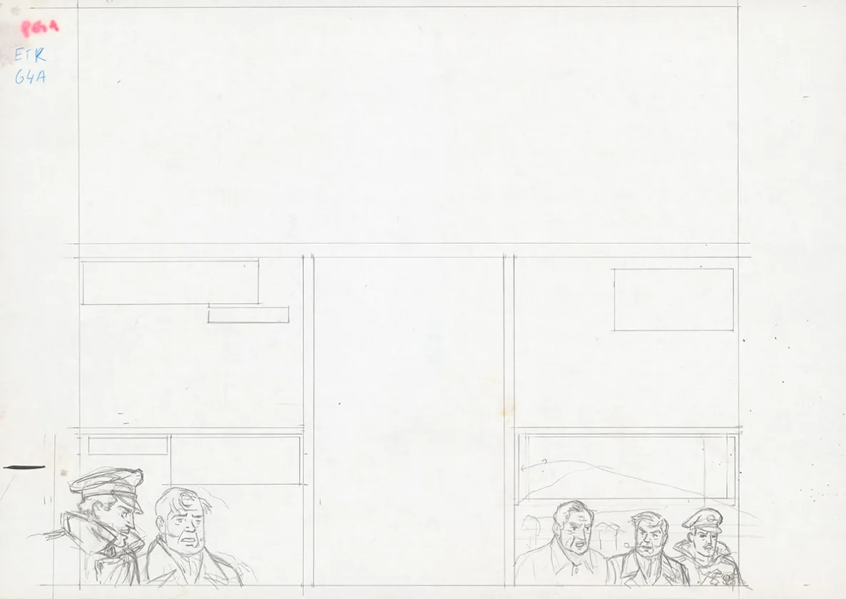 Sketch, Blake et Mortimer, L'Étrange Rendez-vous (T.15), Ted Benoit
