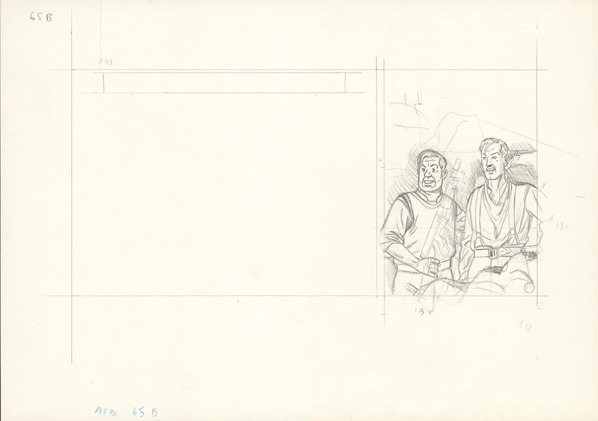 Sketch, Blake et Mortimer, L'Affaire Francis Blake (T.13), Ted Benoit