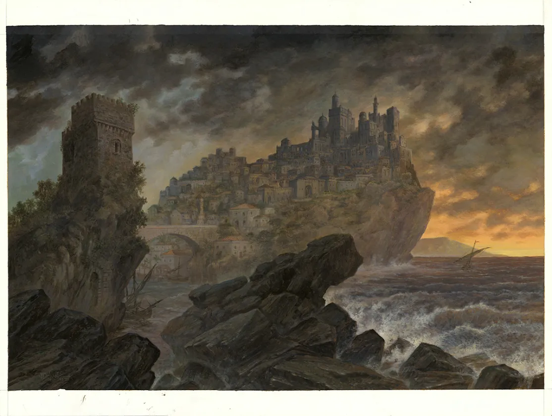 Colored illustration, Othello, Julien Delval