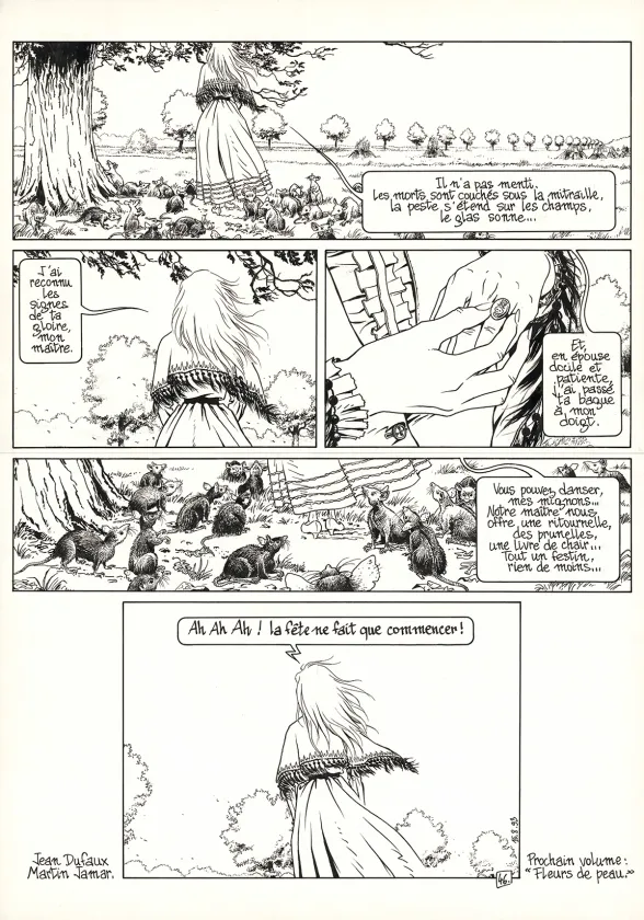 Black and white original page, Les Voleurs d'Empire, Les Voleurs d'empires (T.1), Martin Jamar