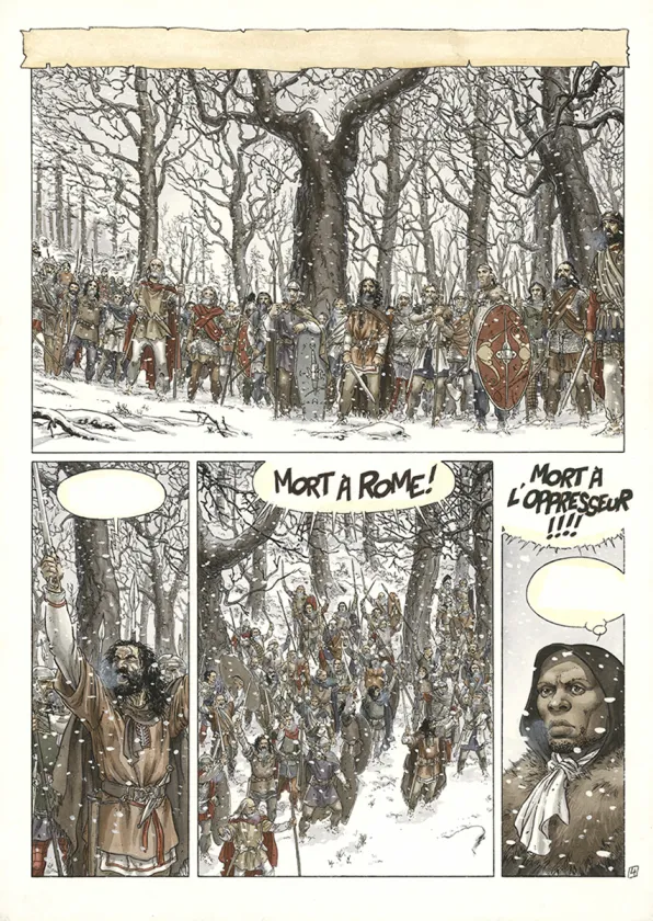 Mise en couleurs, Murena, Vie des feux (T.7),  Jérémy