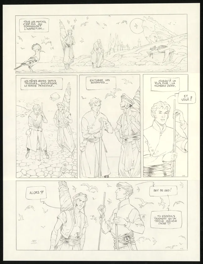 Planche noir et blanc, Sprague (T.1), Olivier Roman