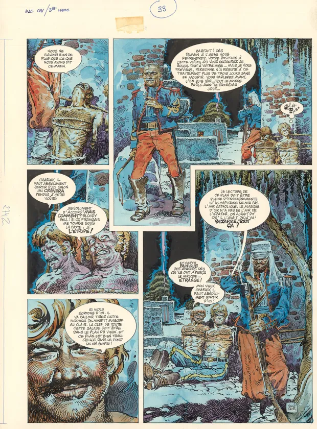 Planche couleur, Mac Coy, Pièges pour Mac Coy (T.3), Antonio Hernandez Palacios