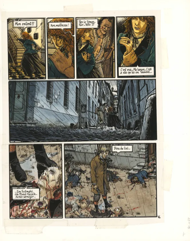Color layout, Les Voleurs d'Empire, Chat qui mord (T.5), Martin Jamar